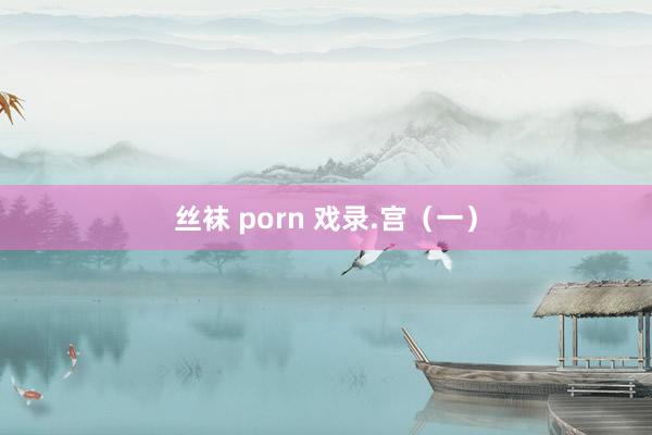 丝袜 porn 戏录.宫（一）